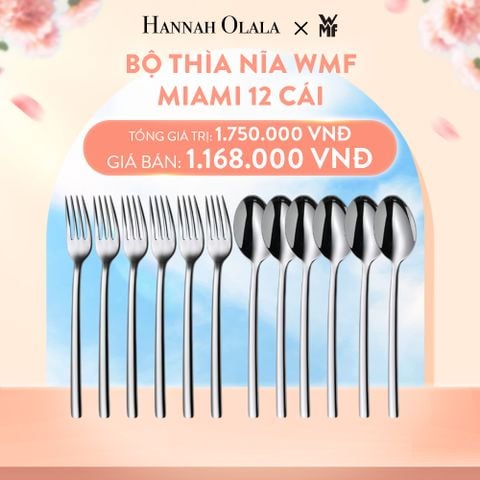  A939_DEAL 7: BỘ THÌA NĨA WMF MIAMI 12 CÁI 