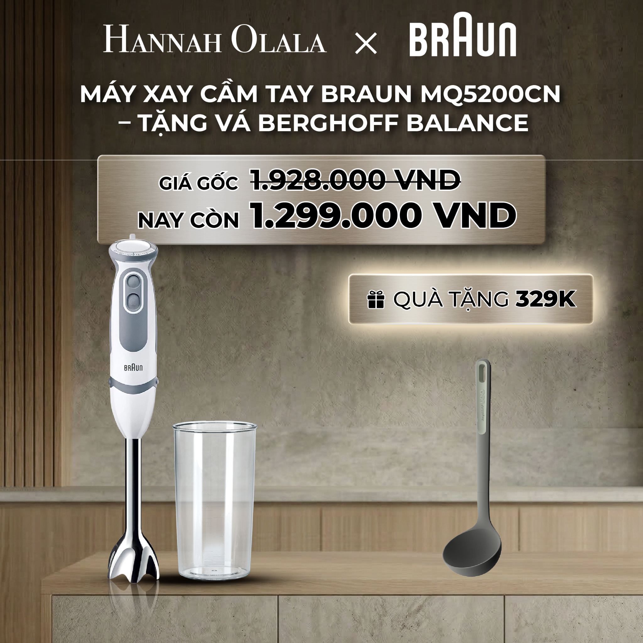 Máy Xay Cầm Tay Braun MQ5200CN