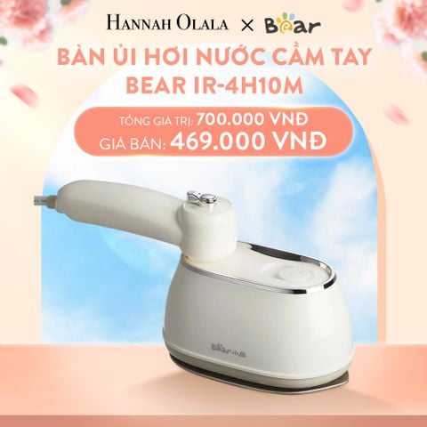  A116_DEAL 8: BÀN ỦI HƠI NƯỚC CẦM TAY BEAR IR-4H10M 