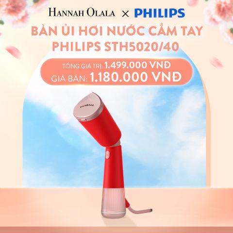  A655_DEAL 6: BÀN ỦI HƠI NƯỚC CẦM TAY PHILIPS STH5020/40 