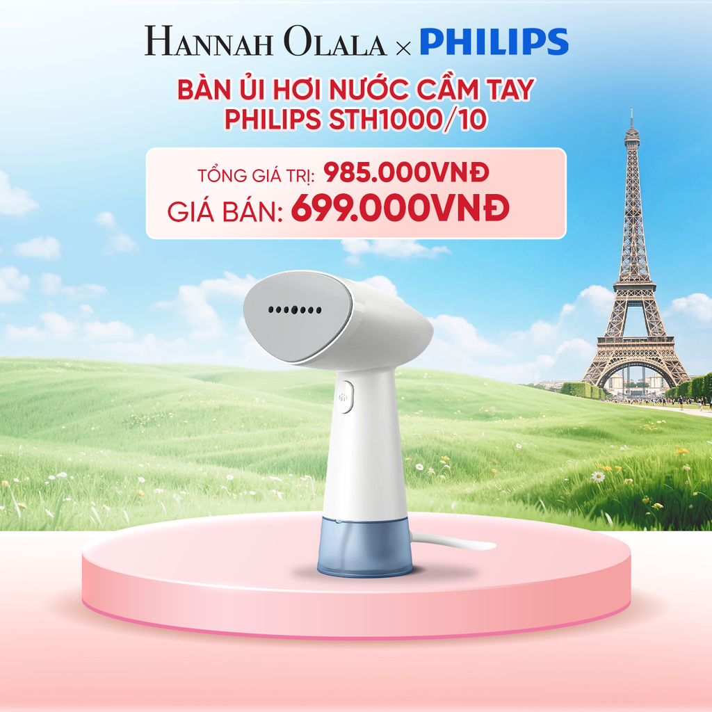  BÀN ỦI HƠI NƯỚC CẦM TAY PHILIPS STH1000/10 - B126 