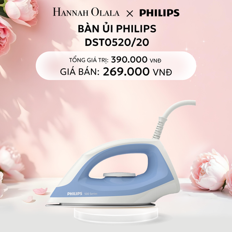  E65: DEAL 12: BÀN ỦI PHILIPS DST0520/20 