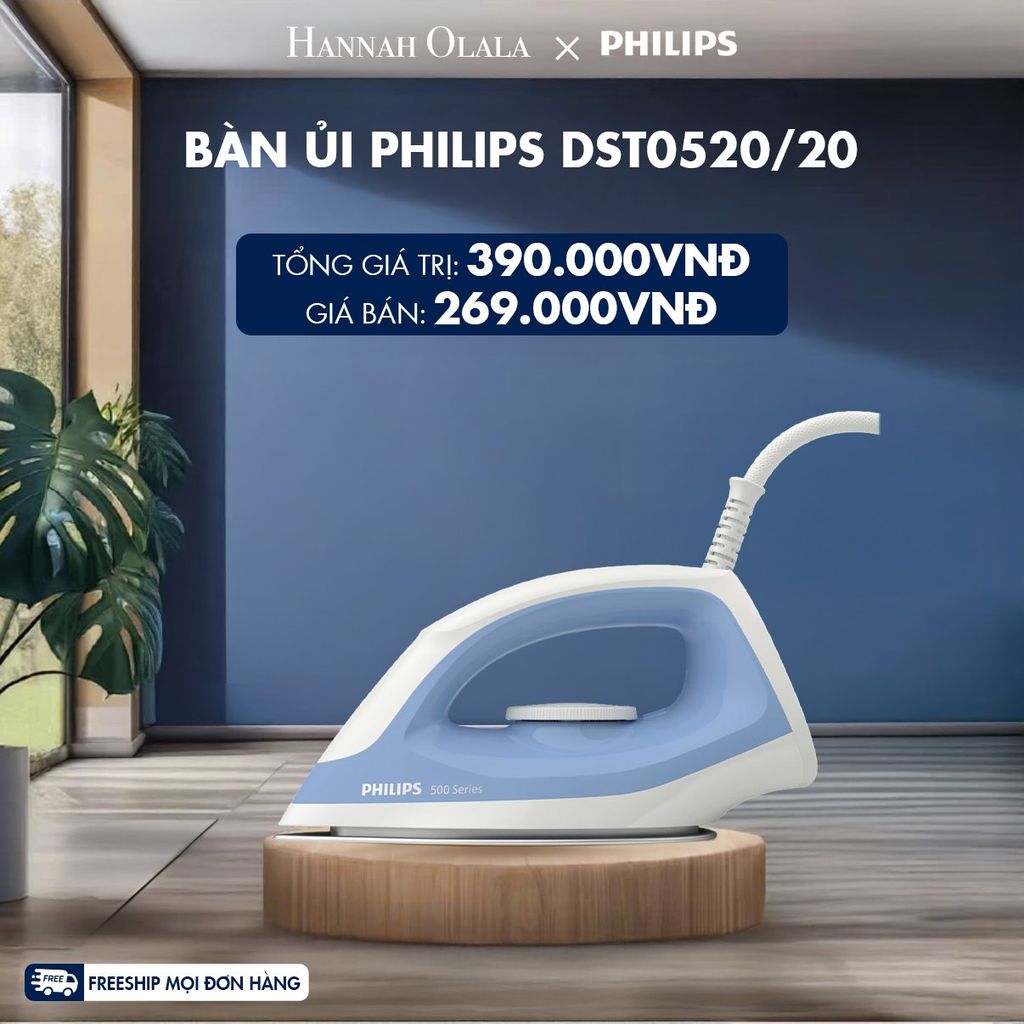  M102_DEAL 13: BÀN ỦI PHILIPS DST0520/20 