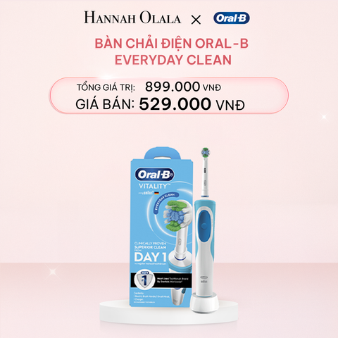  E102_DEAL 6: BÀN CHẢI ĐIỆN ORAL-B VITALITY EVERYDAY CLEAN - LÀM SẠCH MỖI NGÀY 