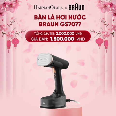  DEAL 2: BÀN LÀ HƠI NƯỚC BRAUN GS7077 