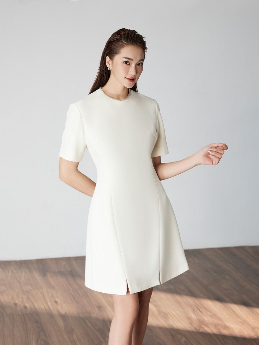  A316_DEAL 9: ĐẦM CỔ TRÒN DÁNG NGẮN FORMAT 