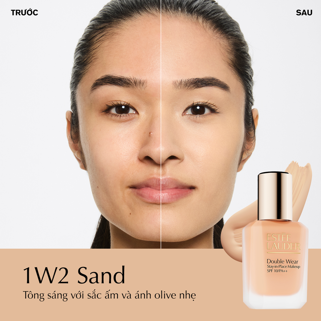  E29_DEAL 8: KEM NỀN LÂU TRÔI 36 GIỜ, LÌ MỊN ESTÉE LAUDER DOUBLE WEAR STAY-IN-PLACE SPF 10/PA++I FOUNDATION 30ML 