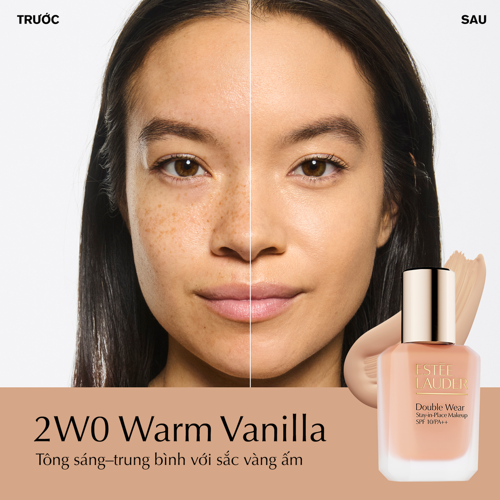 E29_DEAL 8: KEM NỀN LÂU TRÔI 36 GIỜ, LÌ MỊN ESTÉE LAUDER DOUBLE WEAR STAY-IN-PLACE SPF 10/PA++I FOUNDATION 30ML 