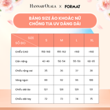  A298_DEAL 6: ÁO KHOÁC DÁNG DÀI CHỐNG TIA UV [NỮ] 