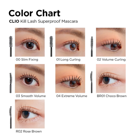  MASCARA CLIO CONG MI, CHỐNG TRÔI 