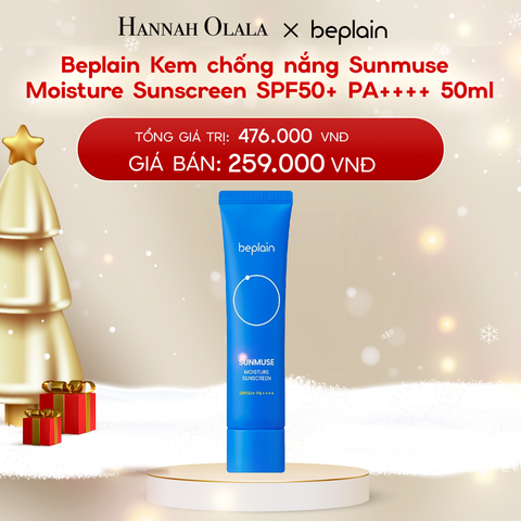  DEAL 5: BEPLAIN KEM CHỐNG NẮNG SUNMUSE MOISTURE SUNSCREEN SPF50+ PA++++ 50ML (IP04) 