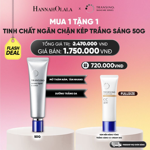  FLASHDEAL TINH CHẤT NGĂN NGỪA KÉP TRẮNG SÁNG 50G DEAL 1: A3101 
