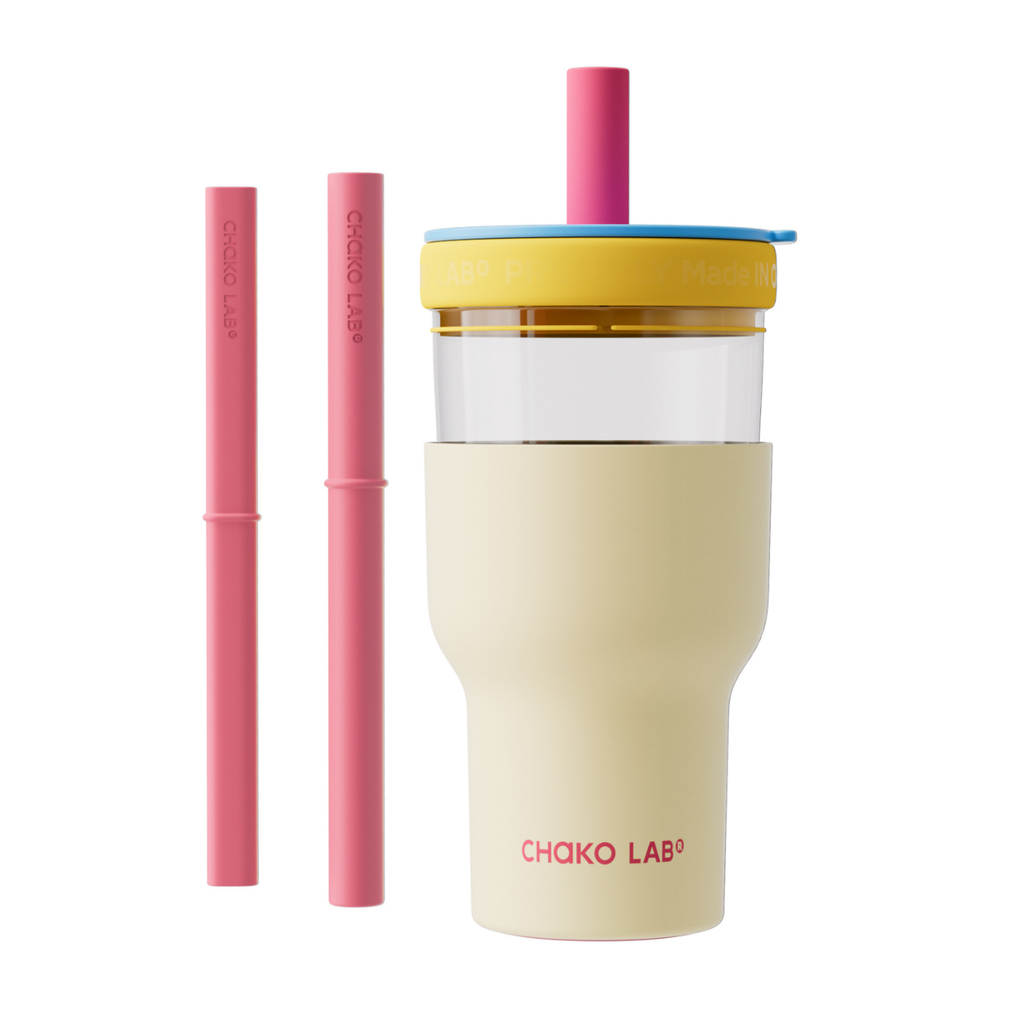  LY GIỮ NHIỆT 2 LỚP (THUỶ TINH/THÉP KHÔNG GỈ) CHAKO LAB DUAL TUMBLER 570ML _ DEAL 10 