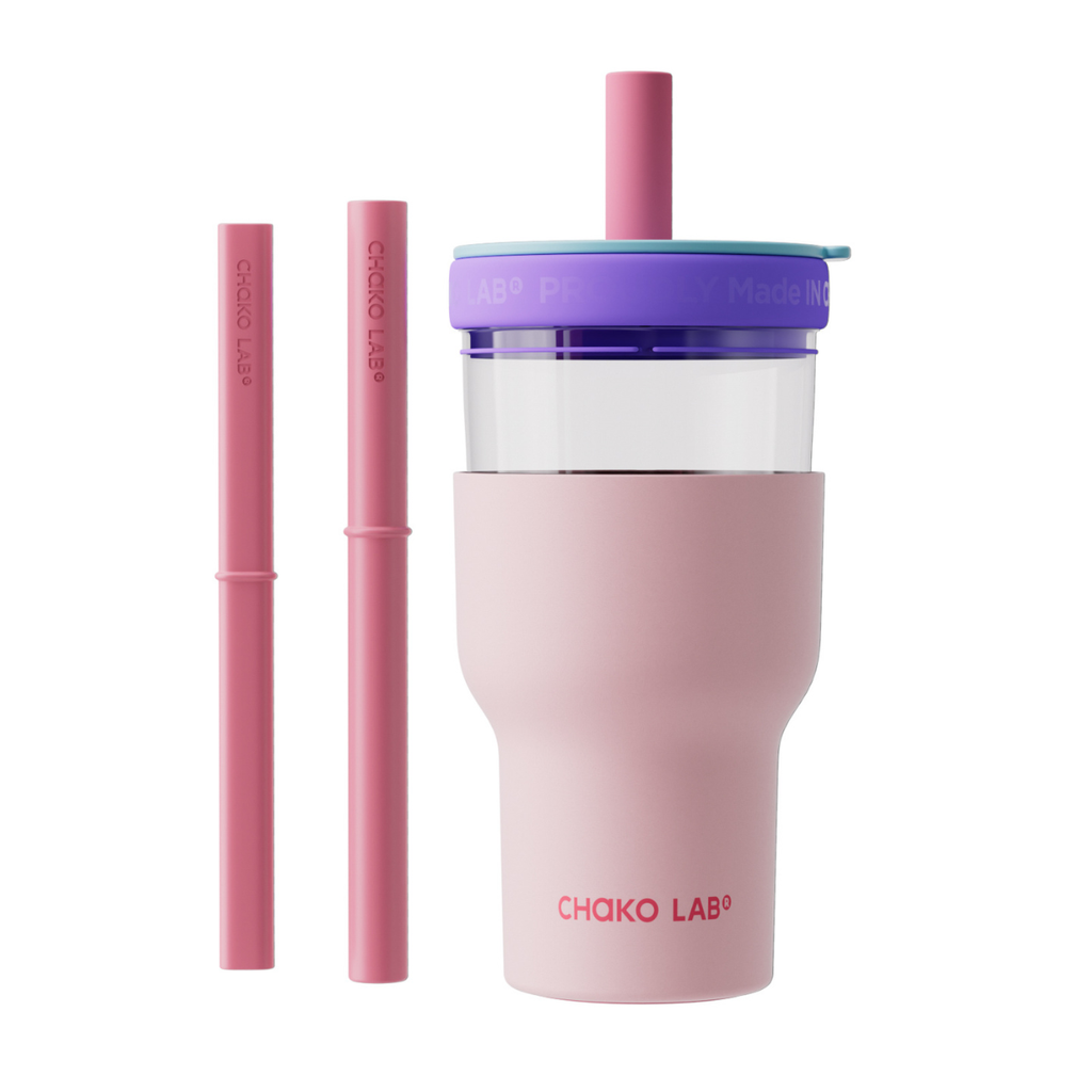  LY GIỮ NHIỆT 2 LỚP (THUỶ TINH/THÉP KHÔNG GỈ) CHAKO LAB DUAL TUMBLER 570ML _ DEAL 13 