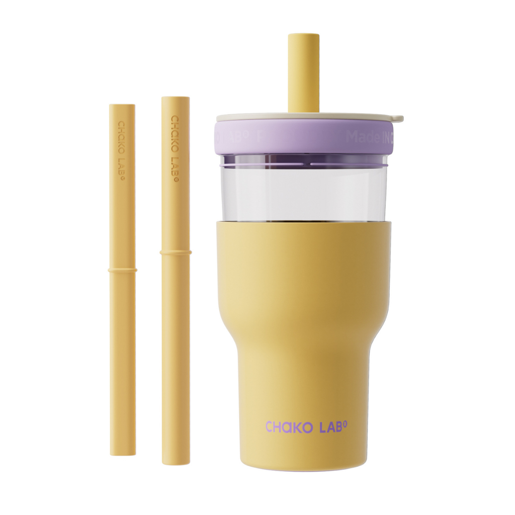  LY GIỮ NHIỆT 2 LỚP (THUỶ TINH/THÉP KHÔNG GỈ) CHAKO LAB DUAL TUMBLER 570ML _ DEAL 13 