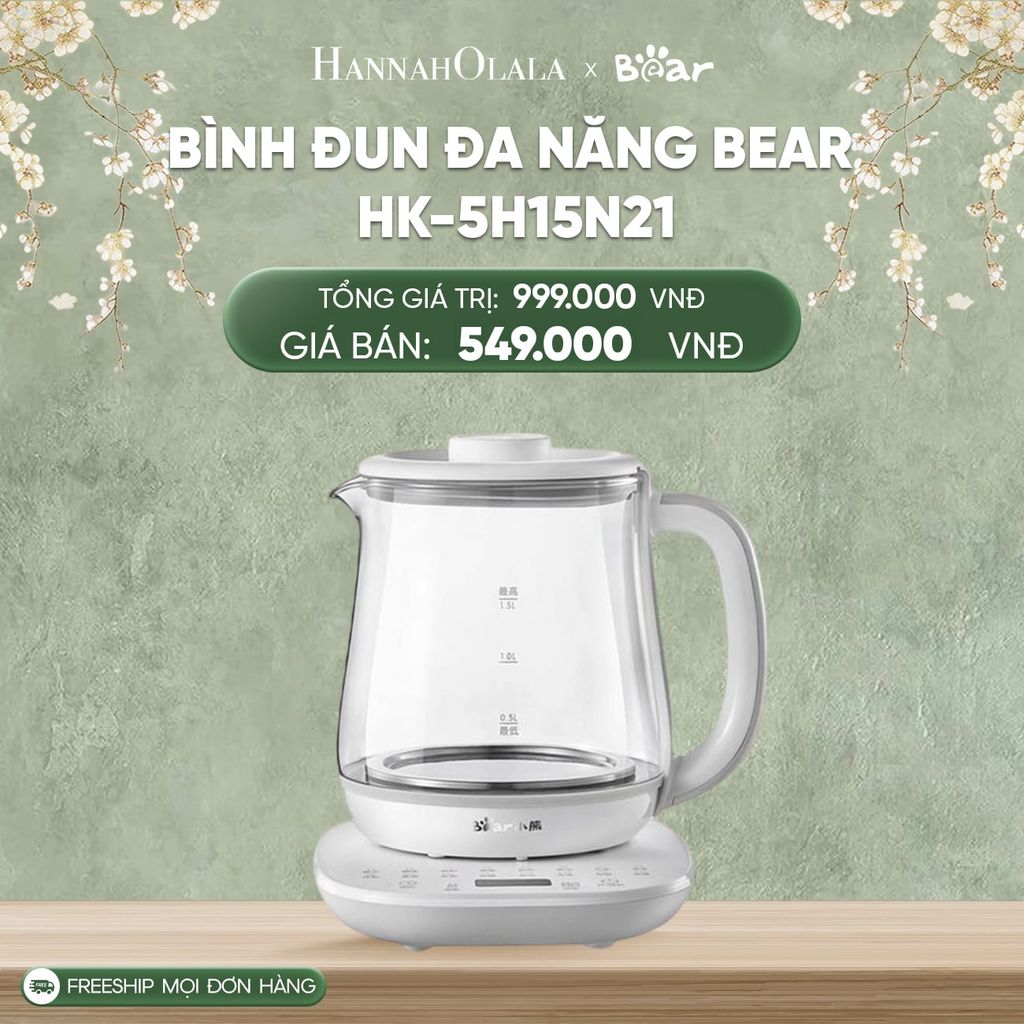  D113_DEAL 11: BÌNH ĐUN ĐA NĂNG BEAR HK-5H15N21 