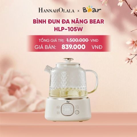  BÌNH ĐUN ĐA NĂNG BEAR HLP-105W - A710 