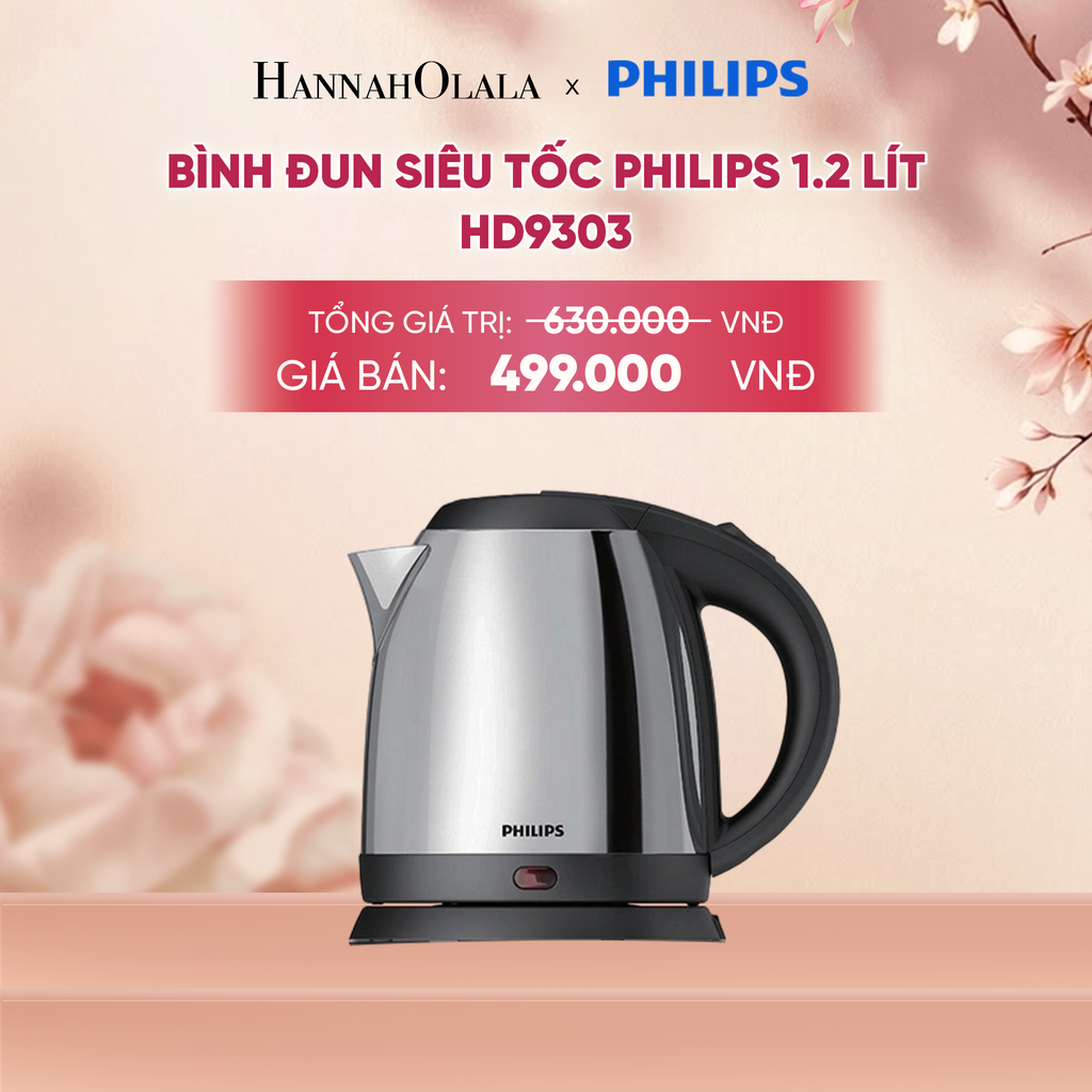  BÌNH ĐUN SIÊU TỐC PHILIPS 1.2 LÍT HD9303 - A1021 