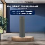  DEAL 4: BÌNH GIỮ NHIỆT ZOJIRUSHI SM-GA60 (MÀU XÁM ĐẬM/XÁM NHẠT) 