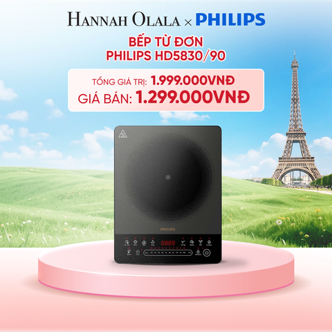  BẾP TỪ ĐƠN PHILIPS HD5830/90 - B124 