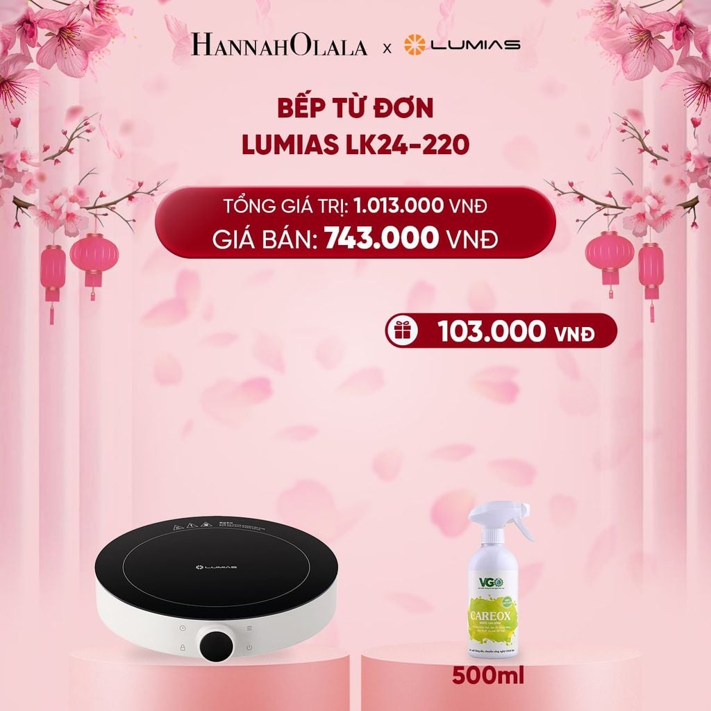  DEAL 11: BẾP TỪ ĐƠN LUMIAS LK24-220 