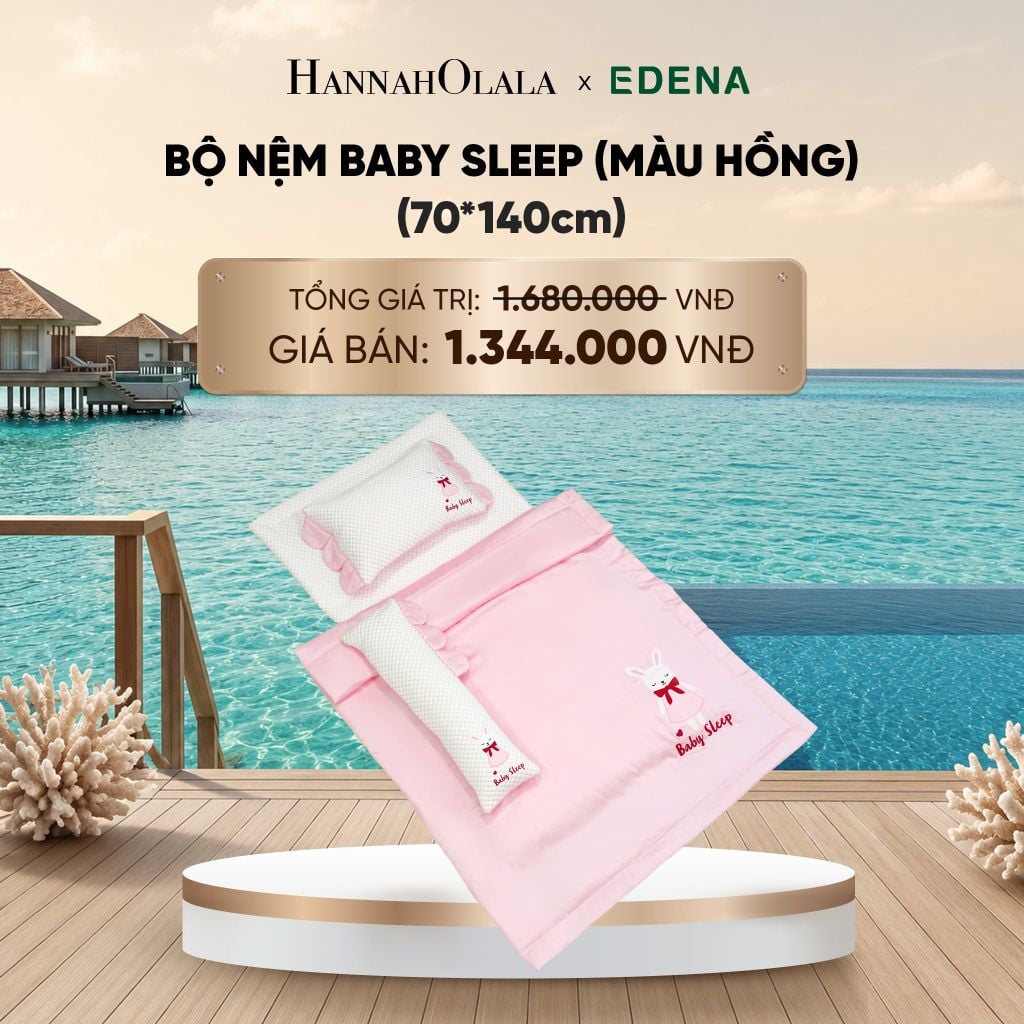  BỘ NỆM TRẺ EM BABY SLEEP EDENA 
