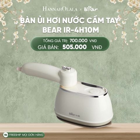  DEAL 12: BÀN ỦI HƠI NƯỚC CẦM TAY BEAR IR-4H10M 