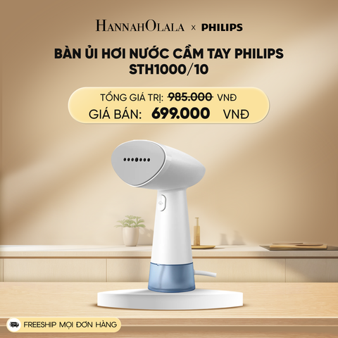  DEAL 17: BÀN ỦI HƠI NƯỚC CẦM TAY PHILIPS STH1000/10 