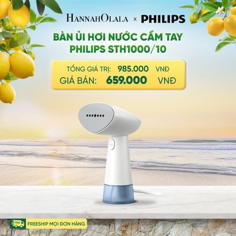  BÀN ỦI HƠI NƯỚC CẦM TAY PHILIPS STH1000/10 