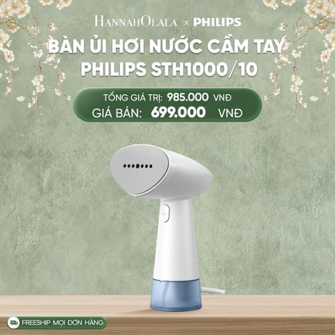  DEAL 5: BÀN ỦI HƠI NƯỚC CẦM TAY PHILIPS STH1000/10 