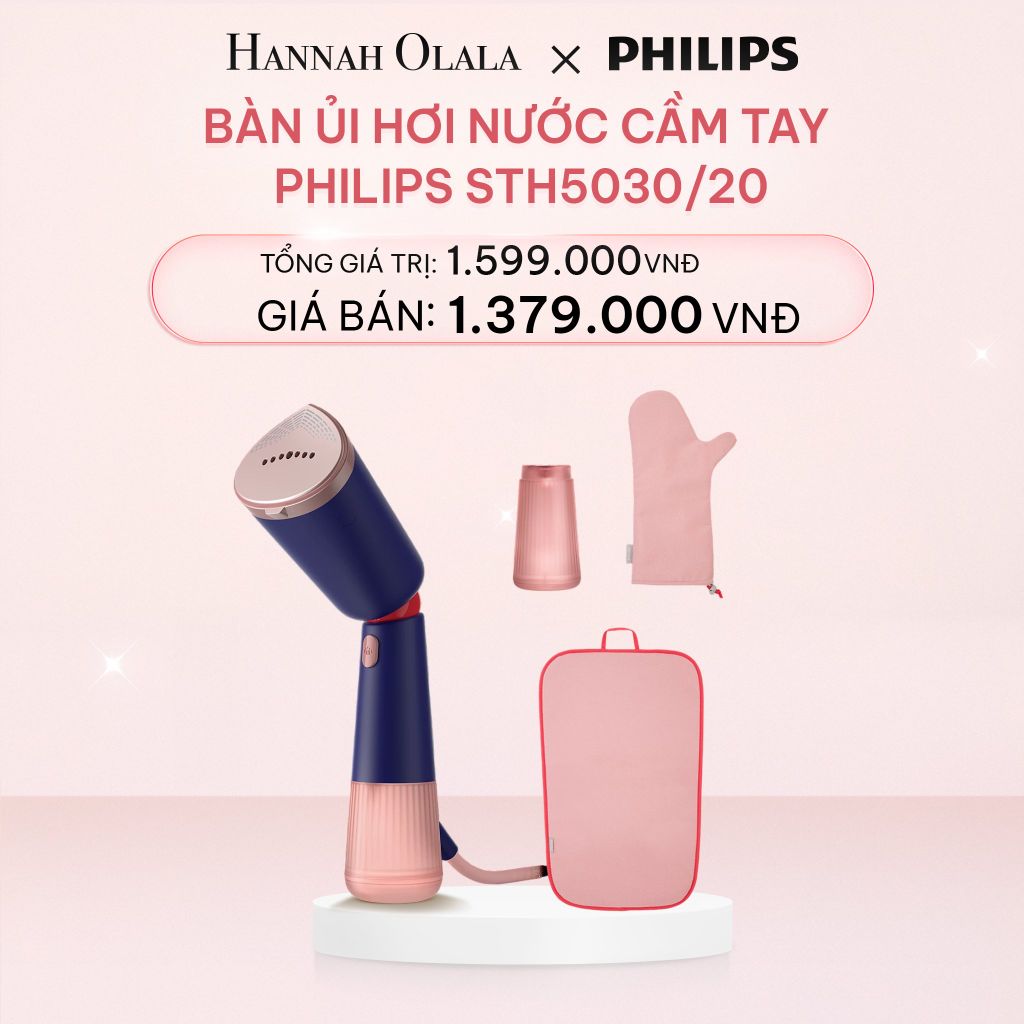  E786_DEAL 10: BÀN ỦI HƠI NƯỚC CẦM TAY PHILIPS STH5030/20 