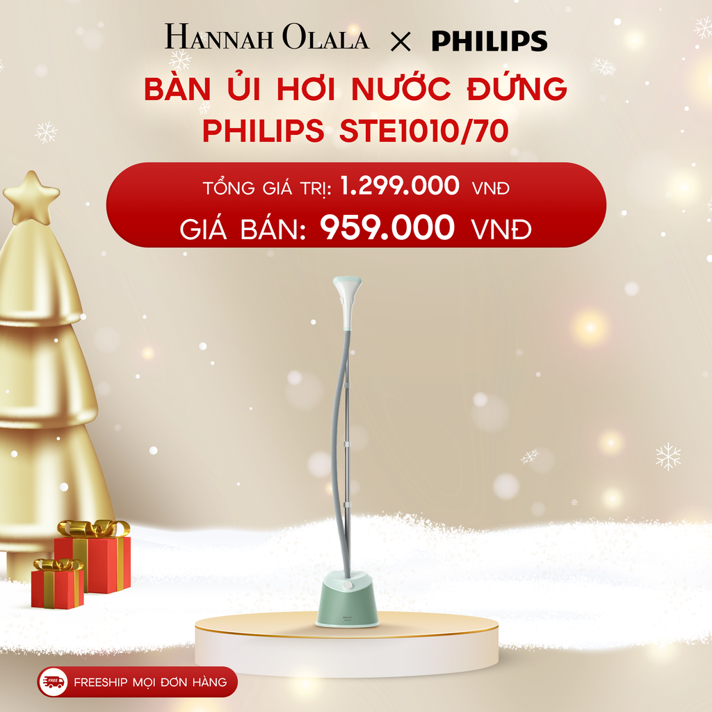  A494_DEAL 8: BÀN ỦI HƠI NƯỚC ĐỨNG PHILIPS STE1010/70 