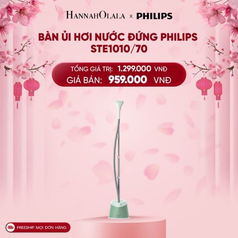  DEAL 18: BÀN ỦI HƠI NƯỚC ĐỨNG PHILIPS STE1010/70 