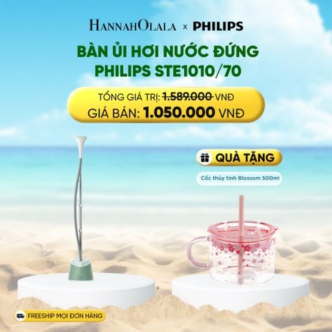  BÀN ỦI HƠI NƯỚC ĐỨNG PHILIPS STE1010/70 - DEAL 03 