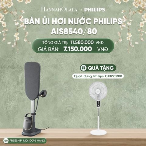  DEAL 13: BÀN ỦI HƠI NƯỚC PHILIPS AIS8540/80 