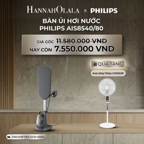 DEAL 6: BÀN ỦI HƠI NƯỚC PHILIPS AIS8540/80 