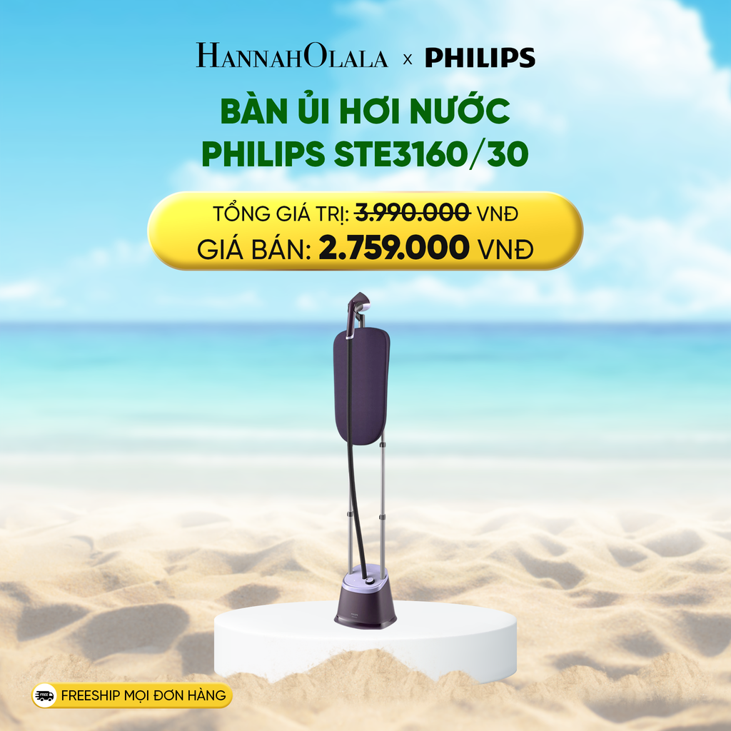  DEAL 3: BÀN ỦI HƠI NƯỚC PHILIPS STE3160/30 
