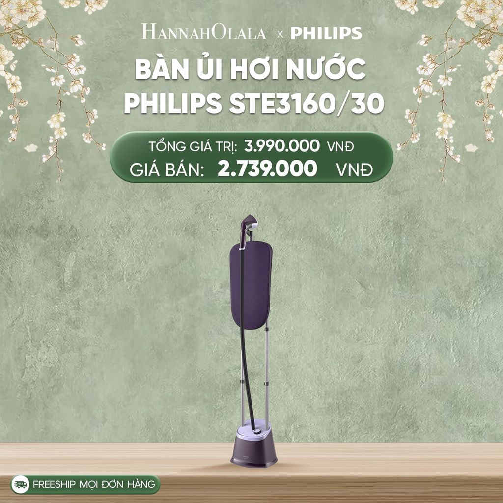  DEAL 4: BÀN ỦI HƠI NƯỚC PHILIPS STE3160/30 