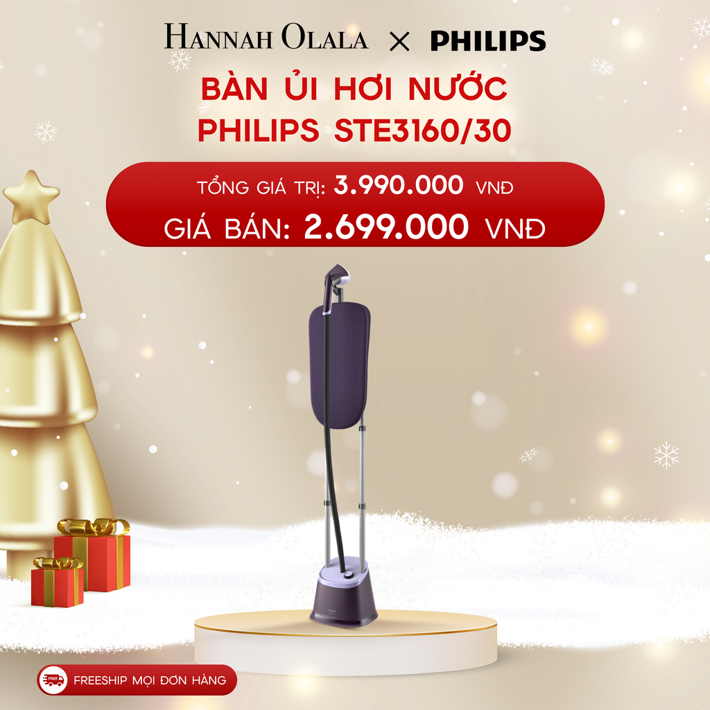  A492_DEAL 7: BÀN ỦI HƠI NƯỚC PHILIPS STE3160/30 
