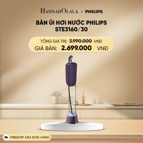  DEAL 16: BÀN ỦI HƠI NƯỚC PHILIPS STE3160/30 