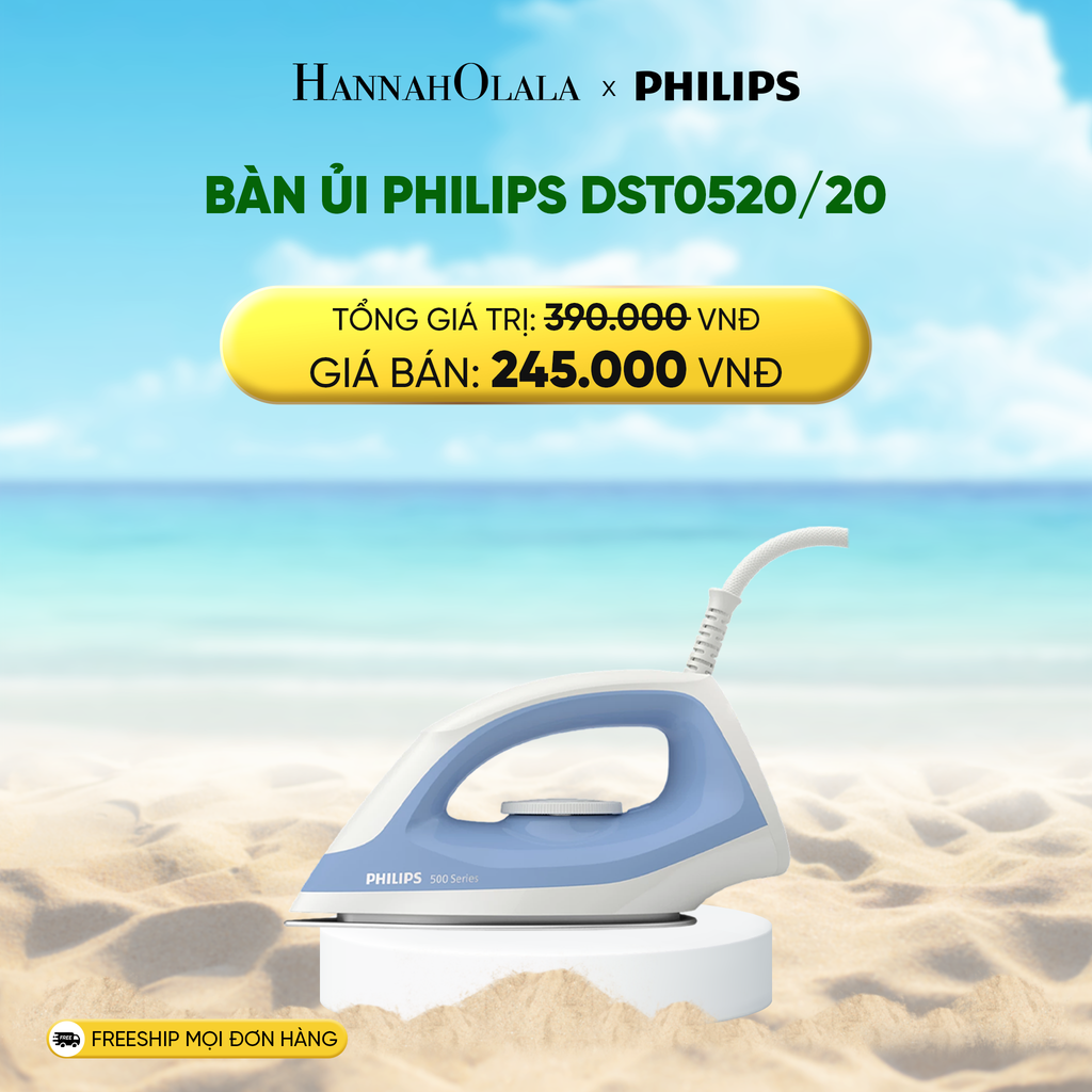  DEAL 5: BÀN ỦI PHILIPS DST0520/20 