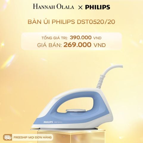  DEAL 13: BÀN ỦI PHILIPS DST0520/20 
