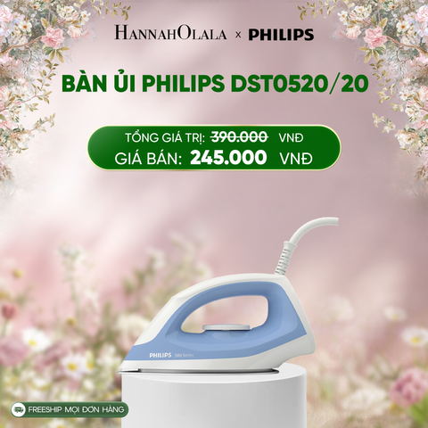  E505_DEAL 5: BÀN ỦI PHILIPS DST0520/20 