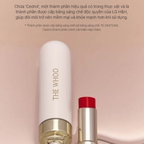  PHIÊN BẢN LỄ HỘI - BỘ SON DƯỠNG CẢI THIỆN NẾP NHĂN MÔI THE WHOO ESSENTIAL LIP GLOW BALM - 39 MAUVE BROWN - A133 
