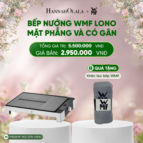  E115_DEAL 18: BẾP NƯỚNG WMF LONO MẶT PHẲNG VÀ CÓ GÂN 