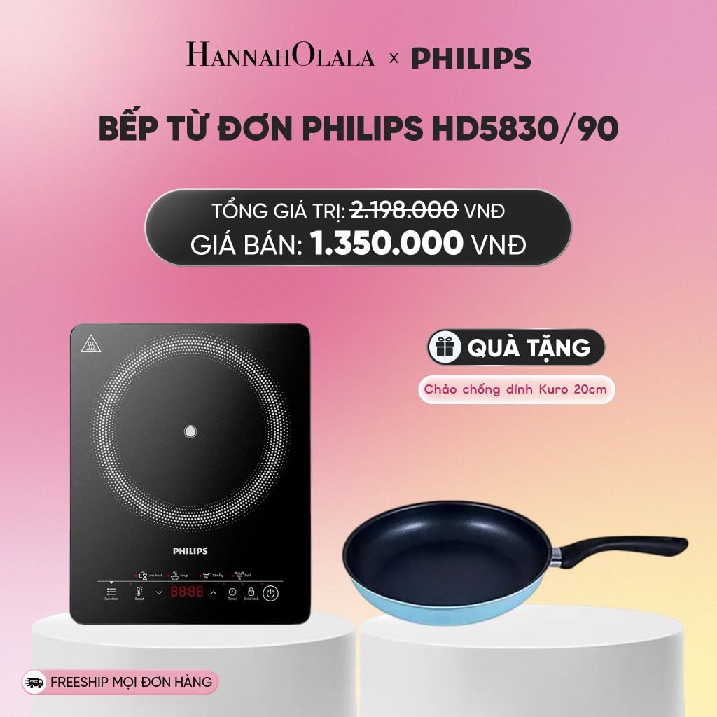  BẾP TỪ ĐƠN PHILIPS HD5830/90_A720 