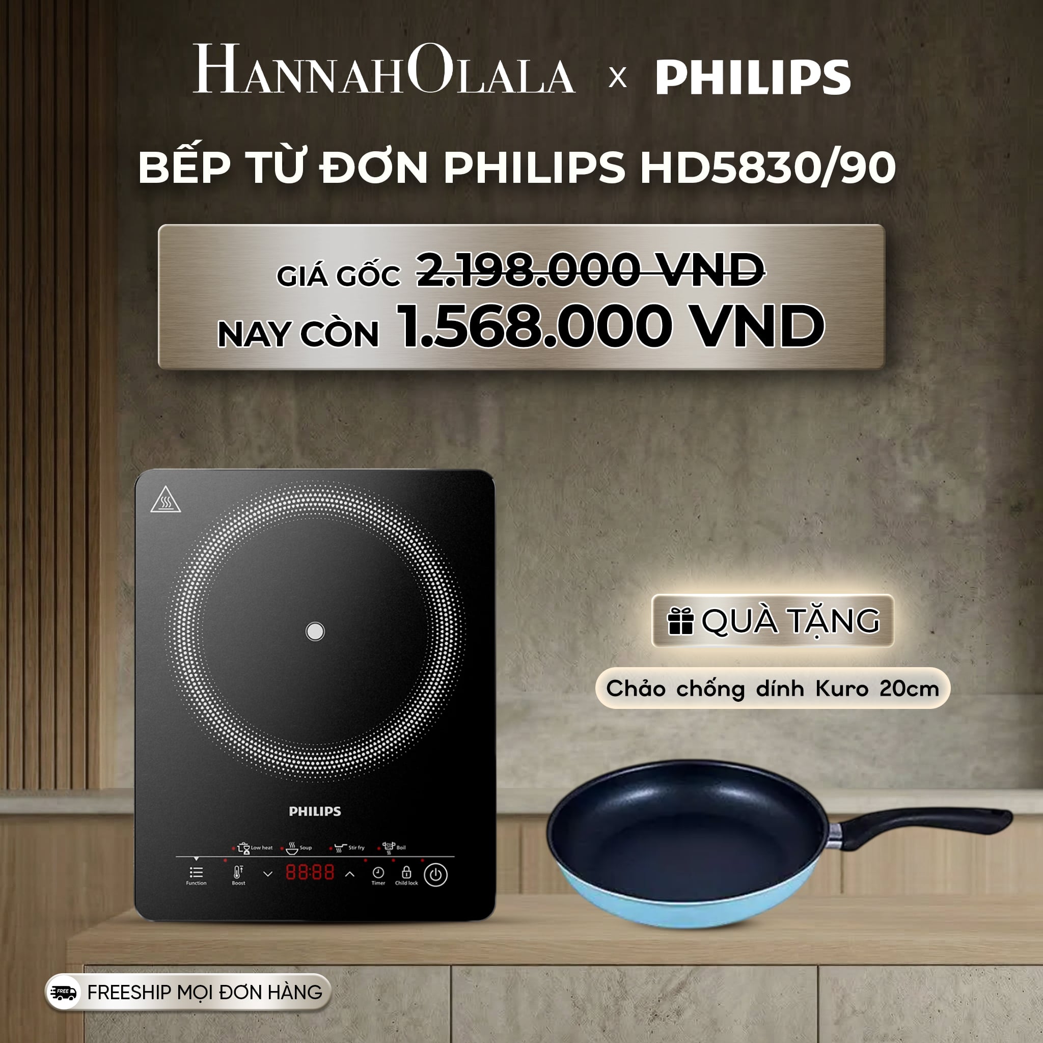 Bếp Từ Philips HD5830/90