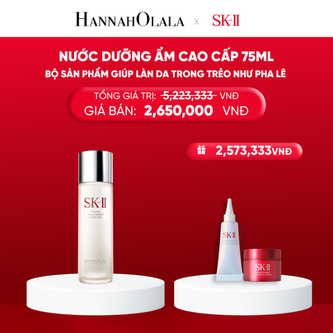  DEAL 29: BỘ SẢN PHẨM SK-II GIÚP LÀN DA TRONG TRẺO NHƯ PHA LÊ 
