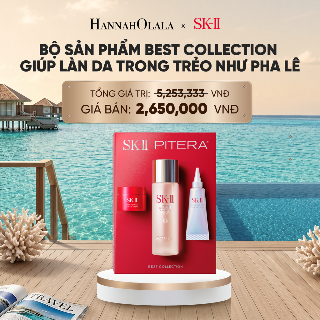  BỘ SẢN PHẨM SK-II GIÚP LÀN DA TRONG TRẺO NHƯ PHA LÊ (KEM DƯỠNG RE-NEW MỚI)_ D1592 