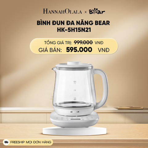  DEAL 13: BÌNH ĐUN ĐA NĂNG BEAR HK-5H15N21 